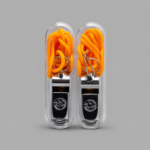 Metal Whistle with Orange Lanyard (Pack of 2)