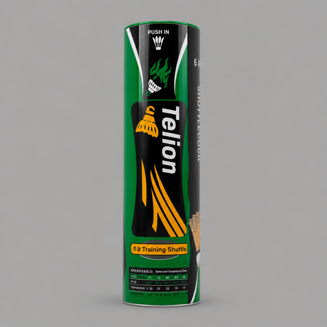 Telion Training Shuttlecock (Tube of 6)