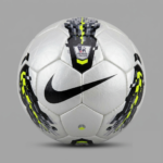 Nike Premier League Football - Silver, Black and Neon Yellow