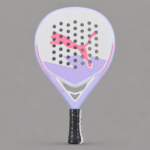 Puma Nova Court Padel Racket - Lilac and White