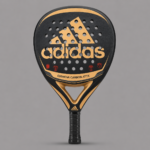 Adidas Essnova Carbon ATTK Padel Racket - Black and Gold