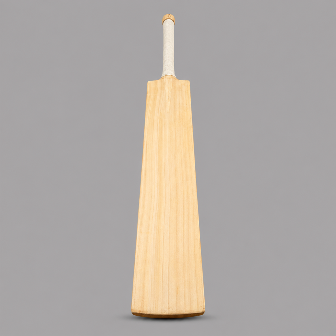 Plain Natural Hard Ball Cricket Bat - Image 2