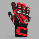 Astlet Goalkeeper Glove - Black and Red